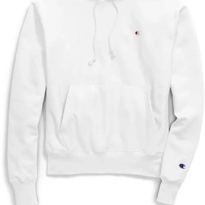 White champion hoodie
